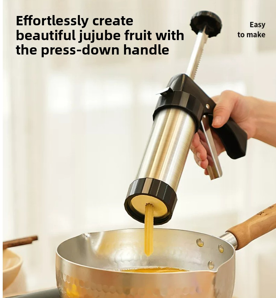 Churros Maker Gun - Stainless Steel Churro Maker Gun Cookie