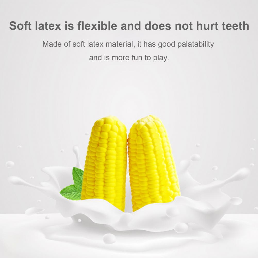 Corn Dog Stick - Pet Corn Toy Corn-shaped Dog Chew