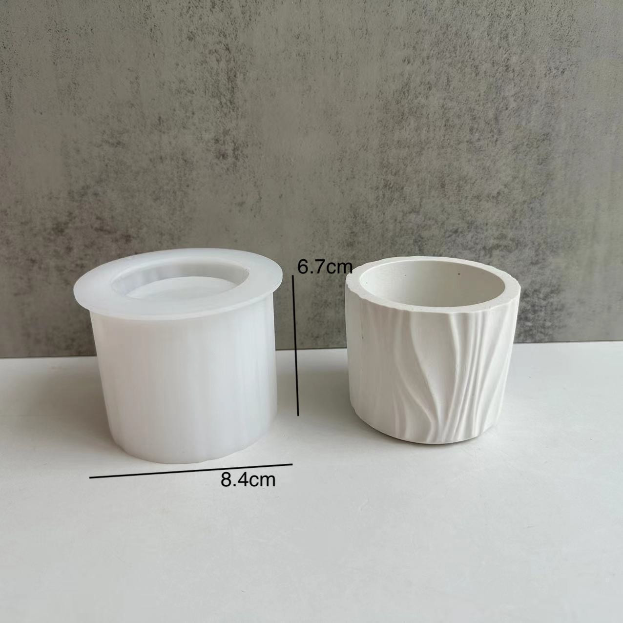 Gypsum Lined Candle Cup Silico - Potsticker Mold 评论和价格