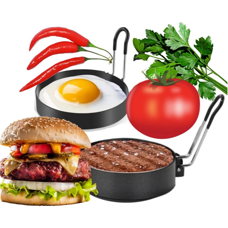 Egg Ring Mold Stainless Steel  - Egg Waffle Pan 评论和价格