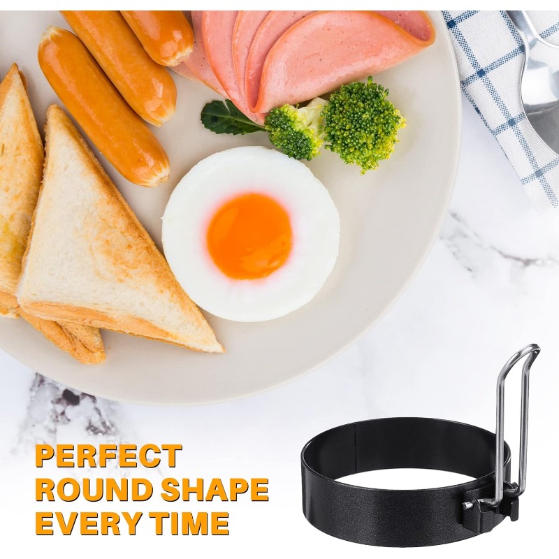 Egg Ring Mold Stainless Steel  - Egg Waffle Pan 评论和价格
